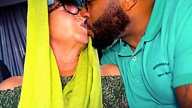 BBC Fucks Chubby Brazilian Grannys Ass