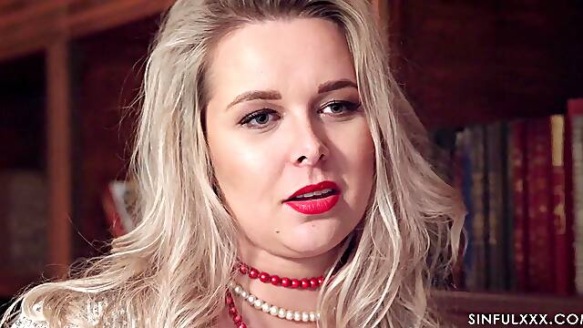 Deep erotic nude fantasy for a MILF greedy to swallow and fuck some more