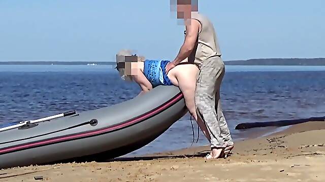 Lady Tourist and Boatman