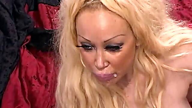 Street whore making a living