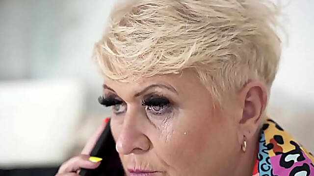 Older GILF Granny Fucked Hard