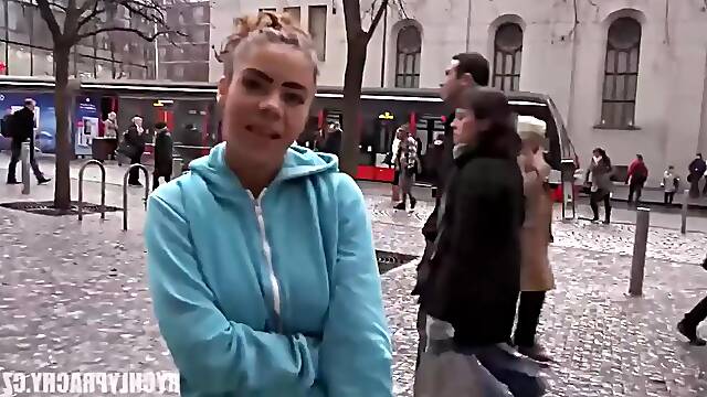 Gypsy Babe Is Having Steamy Sex In A Public Place And