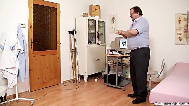 Chubby Milf Nataly And Her Freaky Gyno Doctor