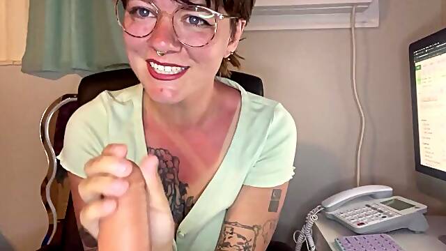 Secretary Gets Mouthful Of Cock From Boss (pov Blowjob With Cornball Dirty Talk)