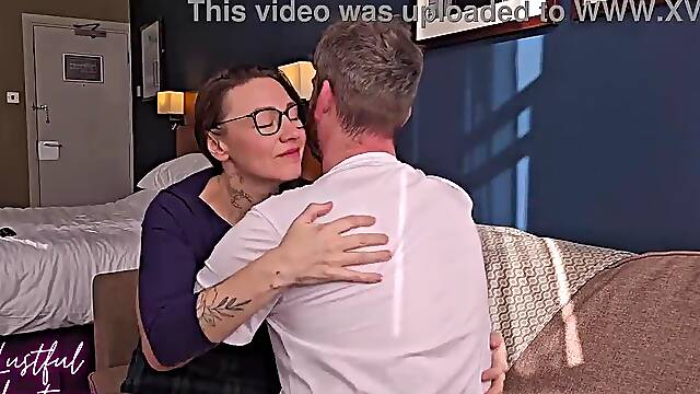 My best friends Mom treats me like family but it didn’t stop her from jumping on my cock.