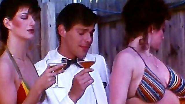 Classic porn movie with hot girls in vintage lingerie (circa 60s)