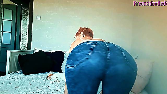 Hot mother id like to fuck in taut jeans tease u, use booty plug and masturbate with sex toys