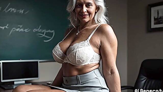 Large boobs and large booty Teacher wish that u bang her at school mother Id like to fuck Teacher Porn Ai Generated