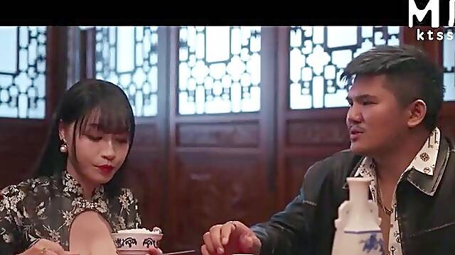 ModelMedia Asia - A 3some with 2 Hot Married Sweethearts After the Birthday Party