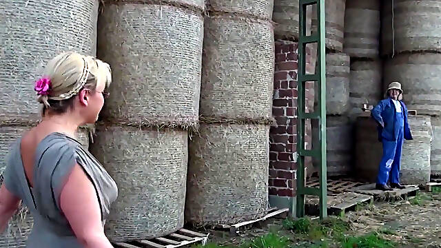 German outdoor - Milf fucked hard