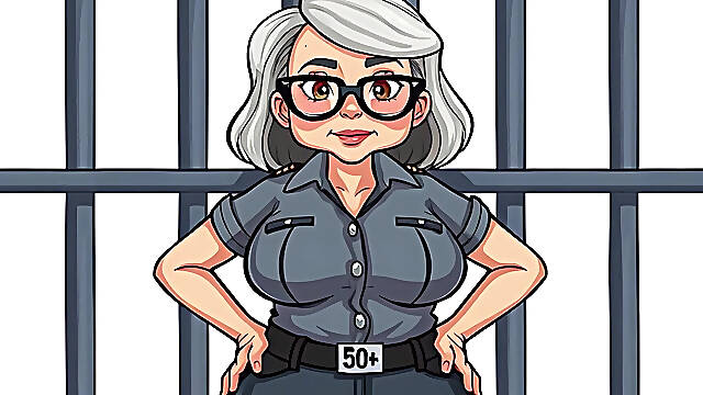 Granny in Jail Ai Porn Slideshow