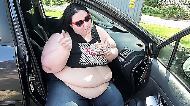 Eating Ice Cream in the Car